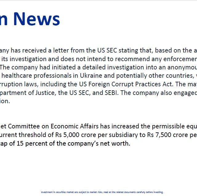 Most Outlook 25th Feb 2026