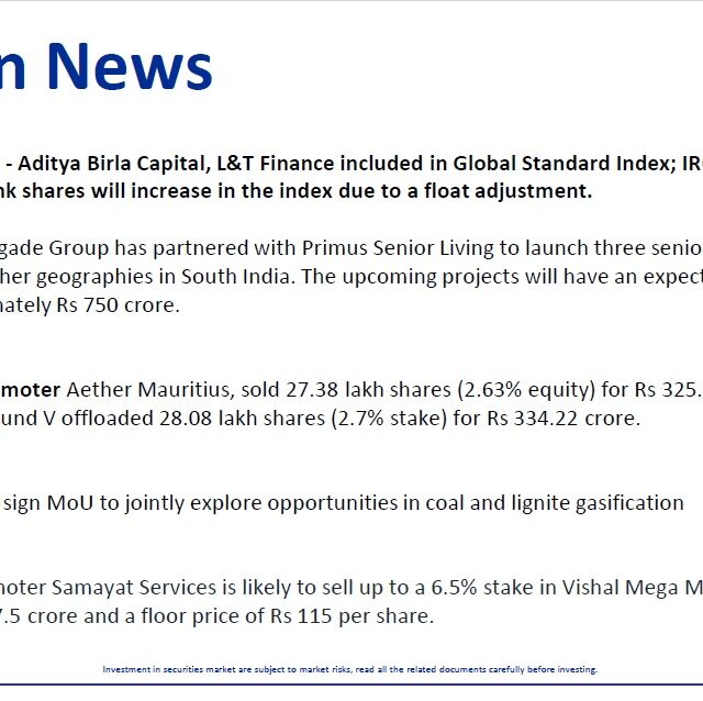 Most Outlook 27th Feb 2026